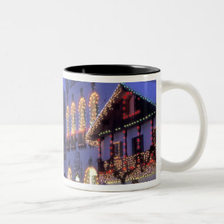 NA, USA, Washington, Leavenworth Hauptstraße Zweifarbige Tasse