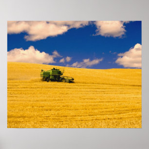 NA, USA, Washington Staat, Palouse Region, Poster