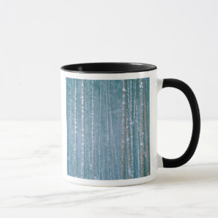 NA, USA, WY. Winterliche Schneelandschaft unter Tasse
