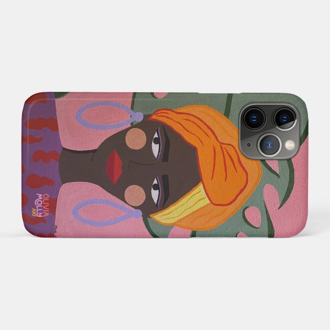 "Naaja" Farbige Telefonabdeckung von Olivia Molly  Case-Mate iPhone Hülle (Rückseite (Horizontal))
