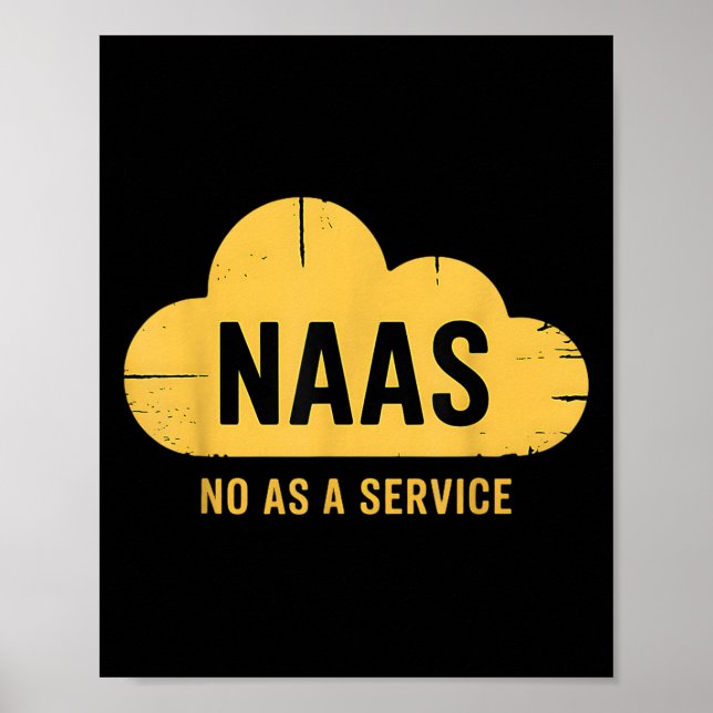 Naas No as a Service Cloud Computer it support Eng Poster (Vorne)