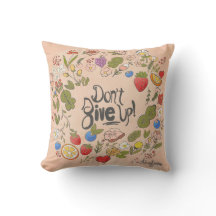 N'abandonne pas ! Oreillers de lancement 16x16 pou