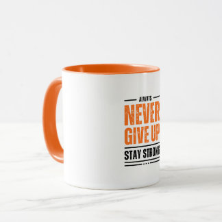 N'abandonnez jamais la tasse