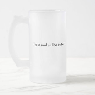NABC - Das Bier Stein, das braucht Mattglas Bierglas