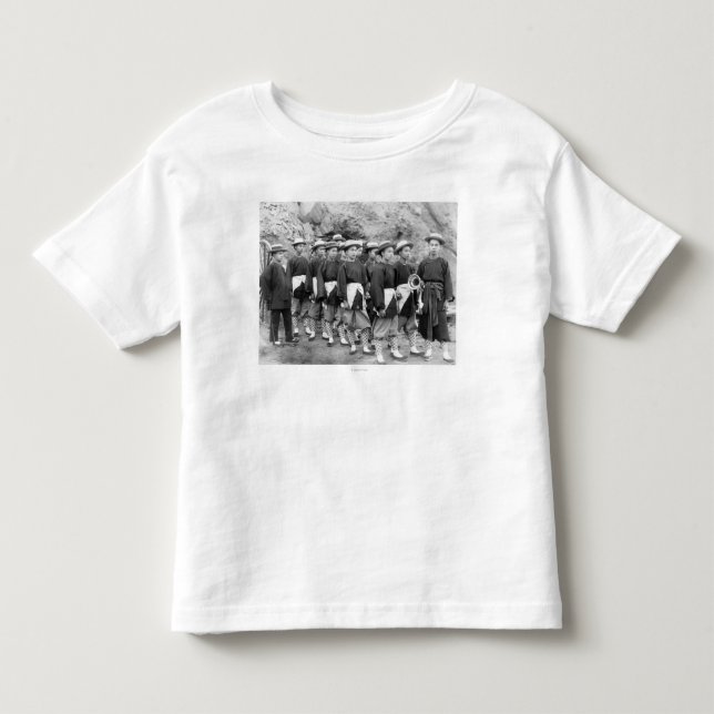 Nabe-und-Nabe Meister-chinesischer Kleinkind T-shirt (Vorderseite)