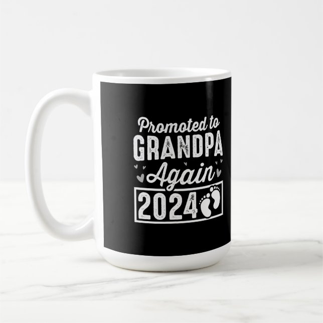Nach 2024 wieder zum Großvater geworben Kaffeetasse (Links)