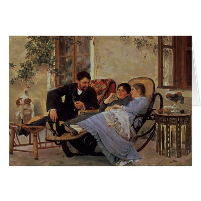 Nach Abendessen 1888 (Vorderseite (Horizontal))