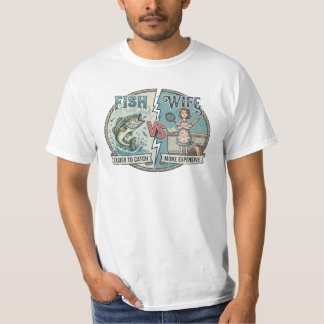 Nach all den Jahren des Fischens immer noch die T-Shirt