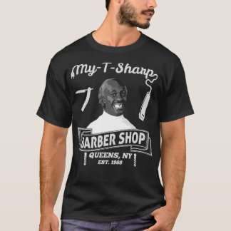 Nach Amerika kommen Mein T Sharp Barber Shop T-Shirt
