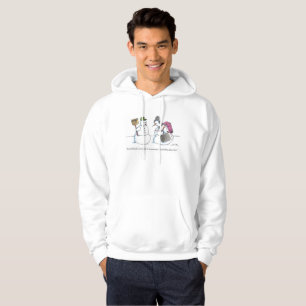 Nach Antarktika Männer weiß Kapuzenpullover Hoodie