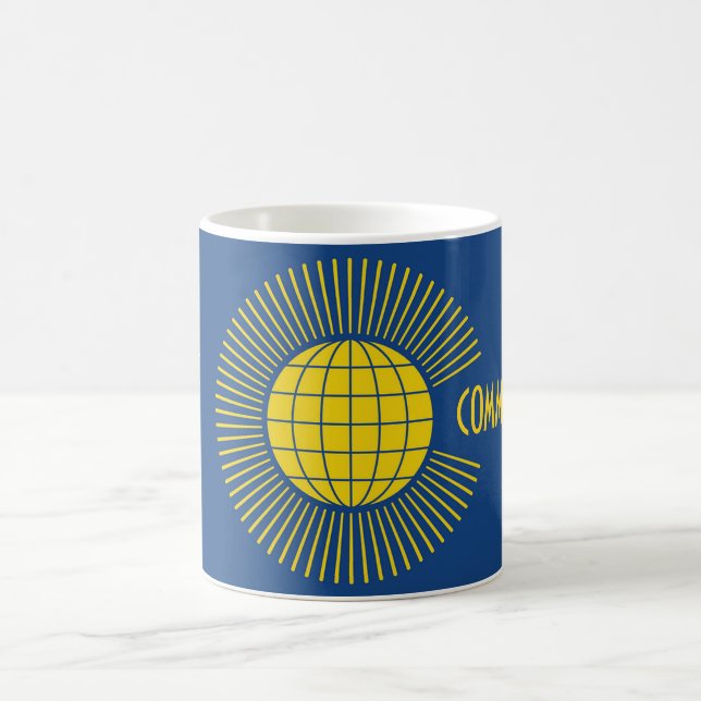 Nach BREXIT Auf Wiedersehen Europa Hallo Commonwea Kaffeetasse (Mittel)