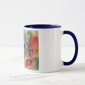 "Nach dem Fall" - ein Aquarell durch J. Fischer Tasse