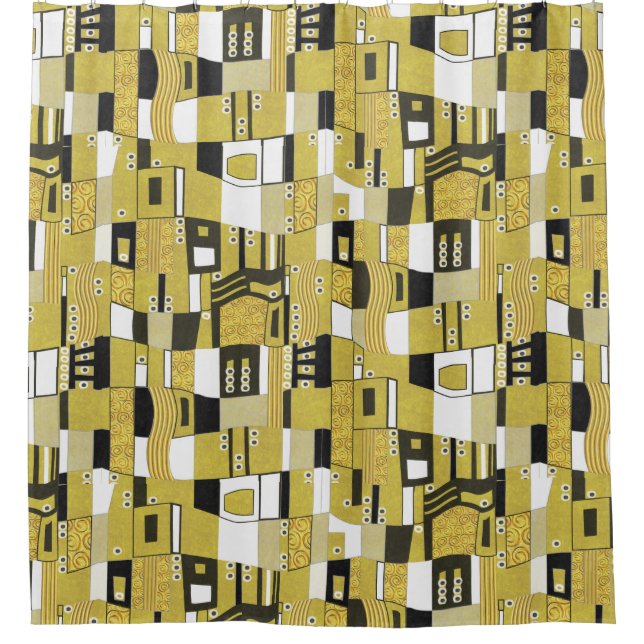 Nach dem Klimt Man Duschvorhang (Vorderseite)