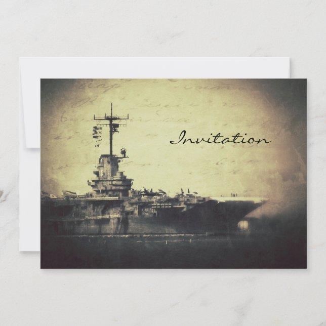 Nach dem Krieg Einladung (Vorderseite)