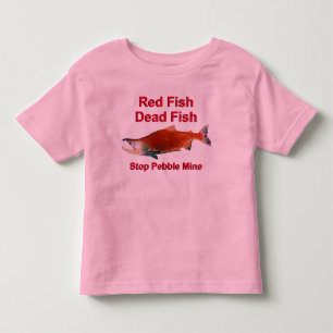 Nach dem Lachs - Stopp der Kieselmine Kleinkind T-shirt