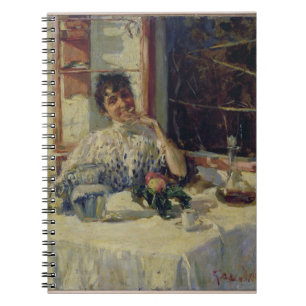 Nach dem Mittagessen beim Moncia, c.1900 Notizblock