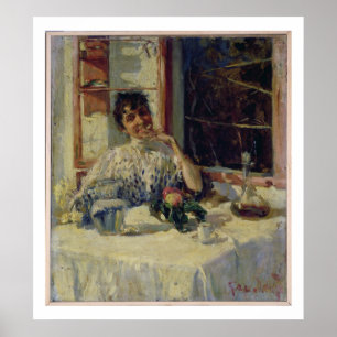 Nach dem Mittagessen im Moncia, c.1900 Poster