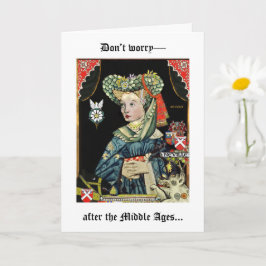 Nach dem Mittelalter kommt die Renaissance Karte