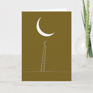 Nach dem Mond greifen Karte