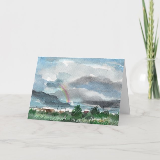 Nach dem Regen Karte (Vorderseite)
