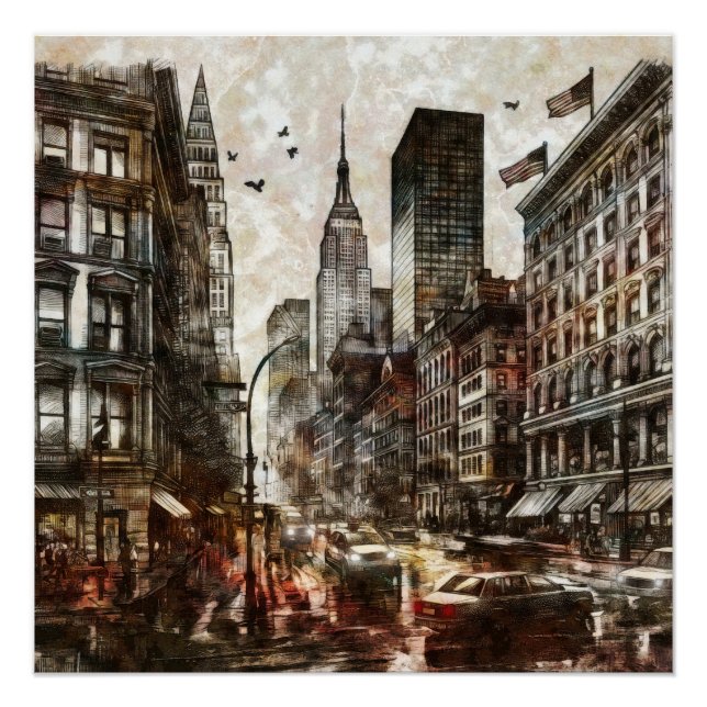 Nach dem Regen Poster (Vorderseite)