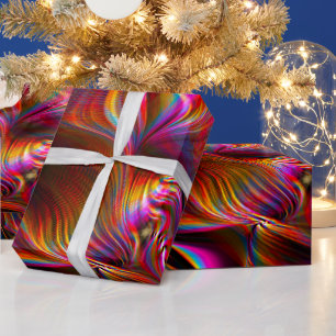 Nach dem Regen-Wirbels-schönen abstrakten Geschenkpapier
