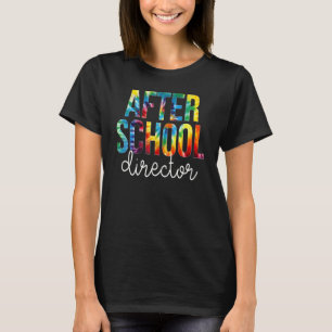 Nach dem Schulleiter Tie Dye Würdigung Zurück Zu T-Shirt