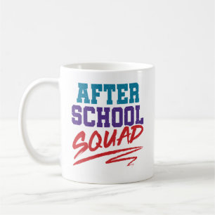 Nach dem Schulquadrat Kaffeetasse