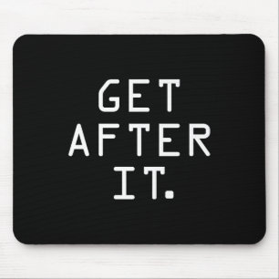 Nach dem Shirt Motivierend Disziplinaruntersuchung Mousepad