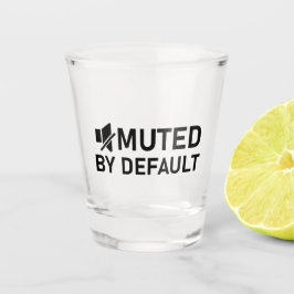 Nach dem Standard-Minimalistischen T - Shirt Audio Schnapsglas