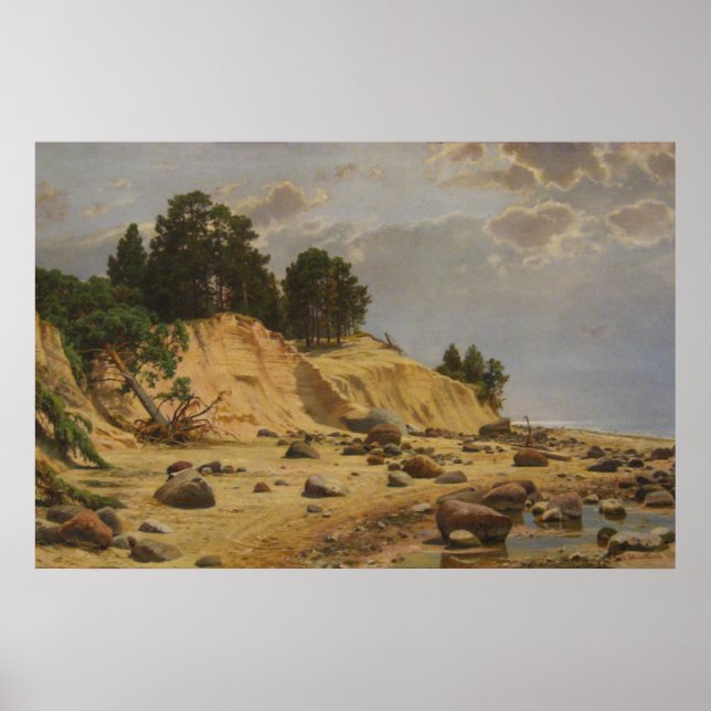 Nach dem Sturm in Meri Hovi Ivan Shishkin Poster (Vorne)