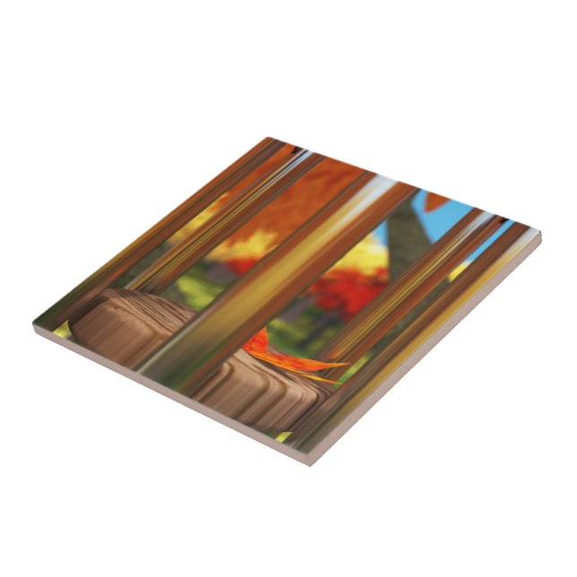 Nach dem Wind-Dekorationsband Fliese (Seite)