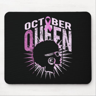 Nach der Frau im Oktober tragen wir rosa Brustkreb Mousepad