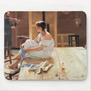 Nach der Pose 1884 Mousepad