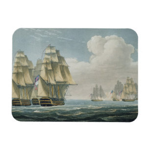 Nach der Schlacht von Trafalgar am 21. Oktober 180 Magnet