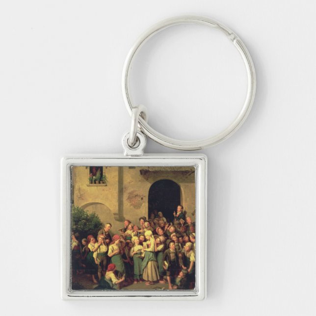 Nach der Schule, 1844 Schlüsselanhänger (Vorne)