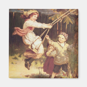 Nach der Schule Magnet