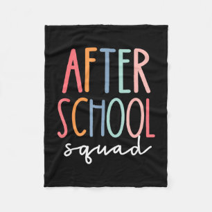 Nach der Schule Trupp süß nach dem Schulprogramm Fleecedecke