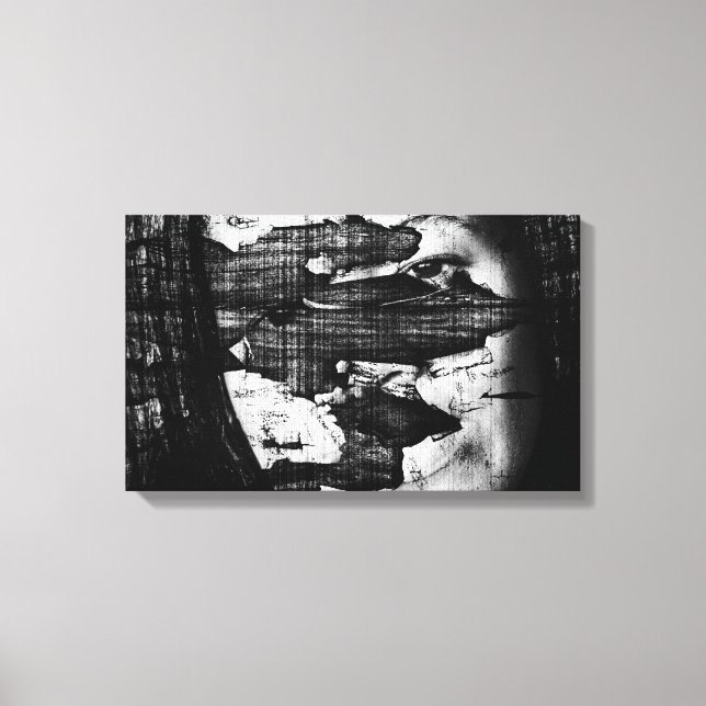 nach draußen gehen leinwanddruck (Vorderseite)