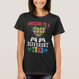 Nach einem anderen Rhythmus rockend Gamer Liebhabe T-Shirt