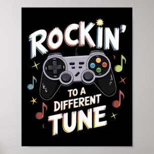 Nach einem anderen Rhythmus schaukeln Autism Aware Poster
