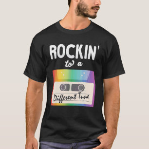 Nach einer anderen Melodie rocken Autismus Autist T-Shirt