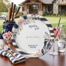 Nach Golf Junggesellinnenabschied Blau Elegant Vor
