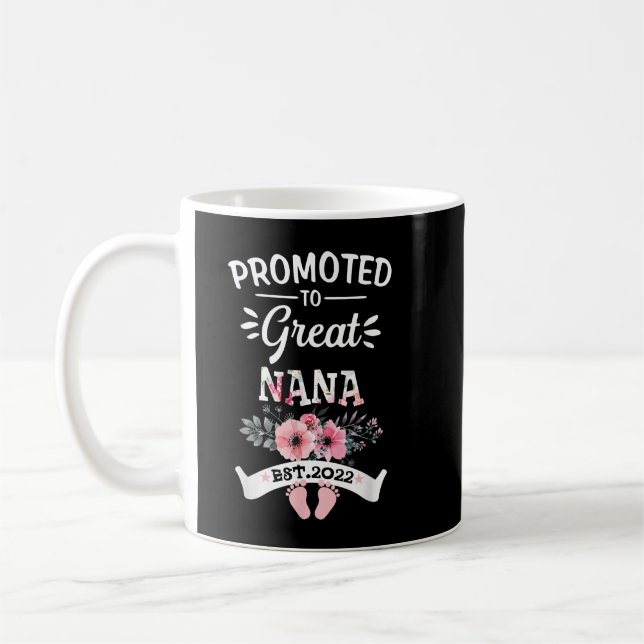 Nach Great Nana Est 2022 Kostüm Niedlich Kaffeetasse (Links)