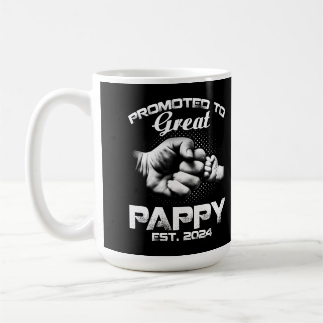 Nach Großer Pappy Est befördert Kaffeetasse (Links)