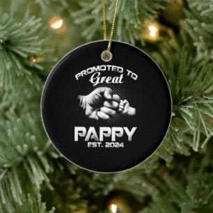 Nach Großer Pappy Est befördert Keramik Ornament