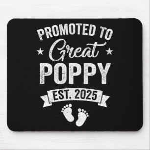 Nach Großmohn nach der Schwangerschaftsankündigung Mousepad