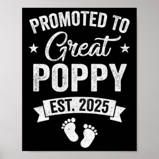 Nach Großmohn nach der Schwangerschaftsankündigung Poster
