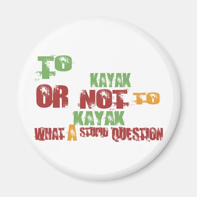 nach Kayak Magnet (Vorne)