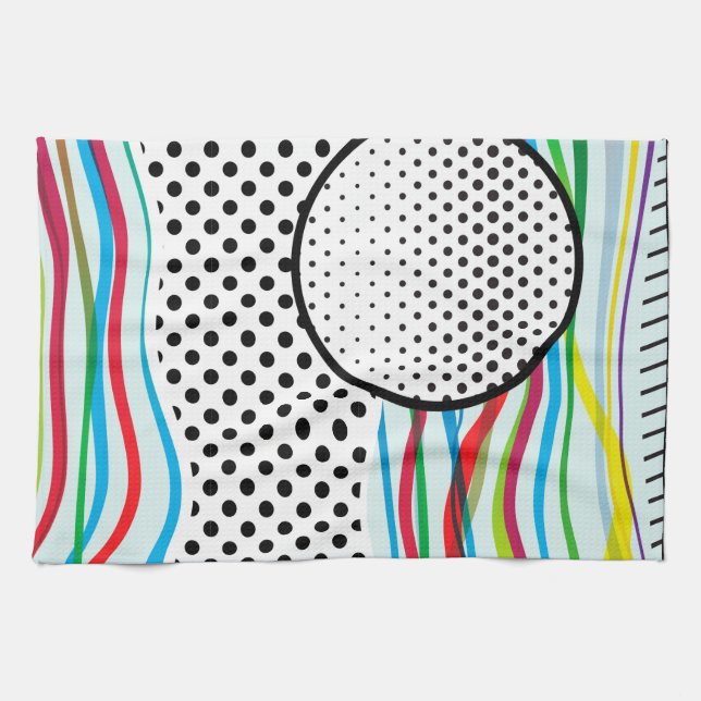 Nach Morris und POP Chiffon Scarf Geschirrtuch (Horizontal)